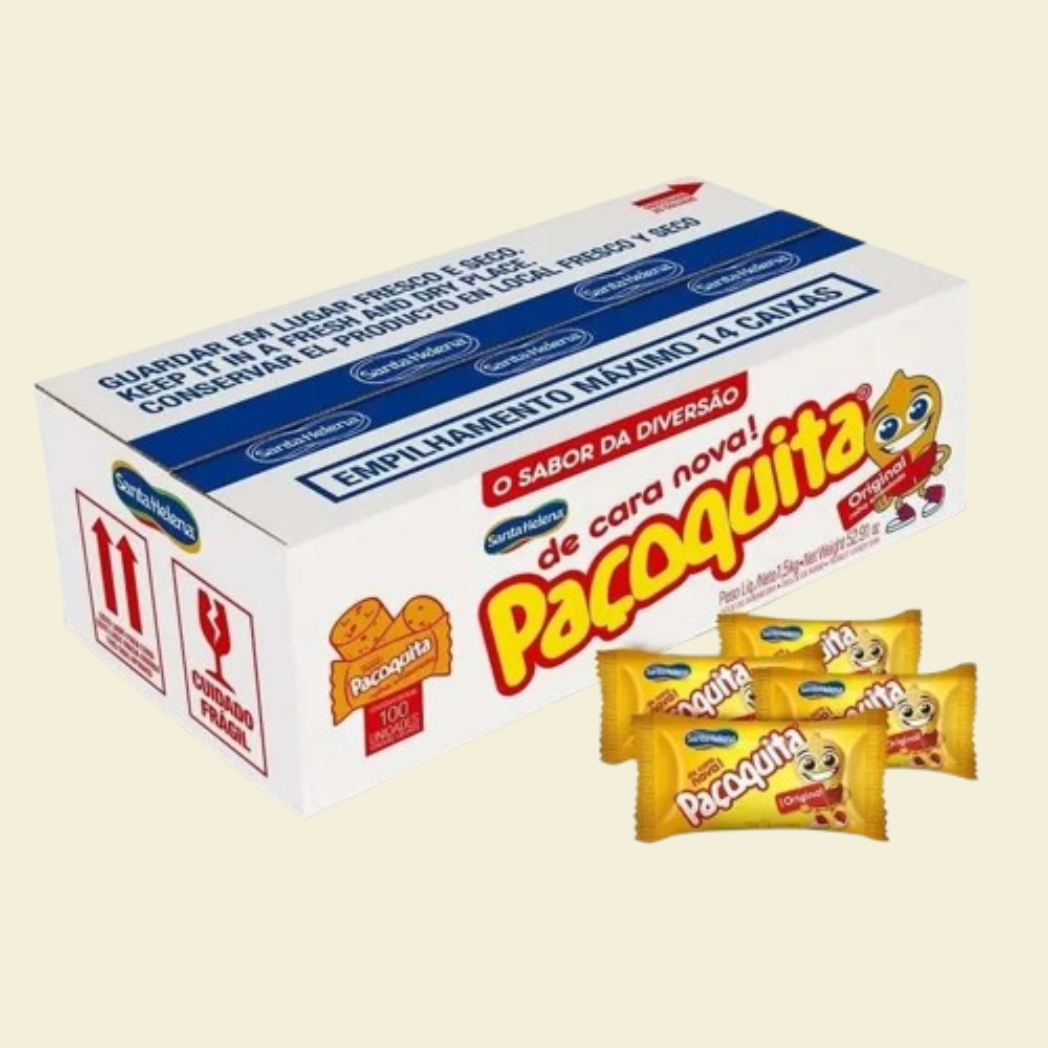 Pacoquita - Peanut Butter Crumble - 100 x 15g