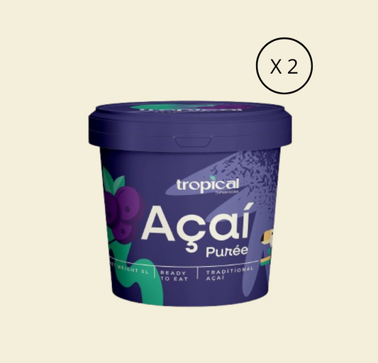 2 x Acai Traditional Puree 5L