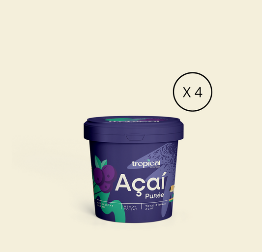 4 x Acai Traditional Puree 500 ml